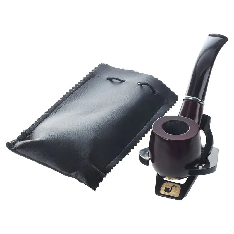 Wooden Tobacco Smoking Smoke Pipe + Stand | Дом и сад