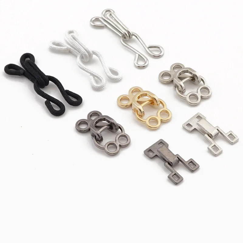 Металлическая пряжка в форме лягушки невидимая пуговица для