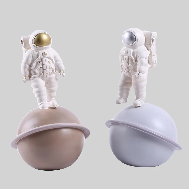 

Астронавт Искусство Скульптура космический человек держатель фаблет Смола Материал космонавт статуя модная домашняя мебель предметы R5072