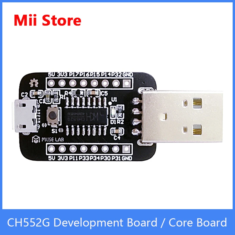 Макетная плата CH552G основная 8051 USB микроконтроллер CH551G / CH554G WCH | Компьютеры и офис