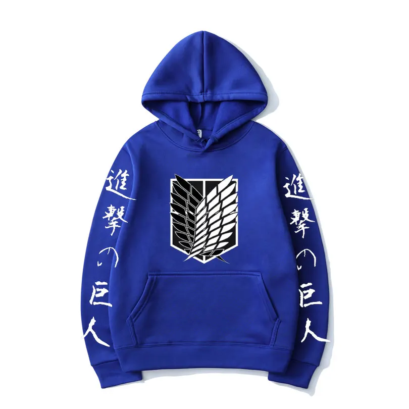 

2021 Anime Attack on Titan Hoodie Fashion Pullovers Casaul Tops.