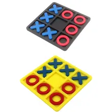 Parent-Child Interaction Leisure Board Game OX Chess Eveloping Intelligent Educational Game For Children