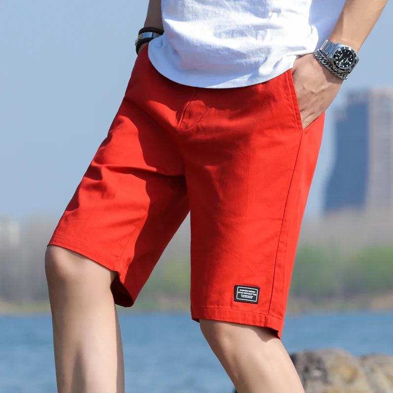 

Summer Pure Cotton Mens Casual Shorts Male Beach Fitness Gym Joggers Running Sports Track Cargo Shorts Z161