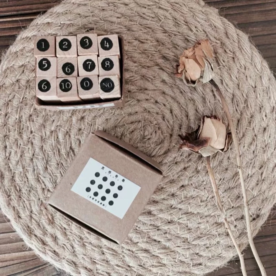 Винтажные цифры ежедневник фотоальбом для рукоделия скрапбукинга открыток