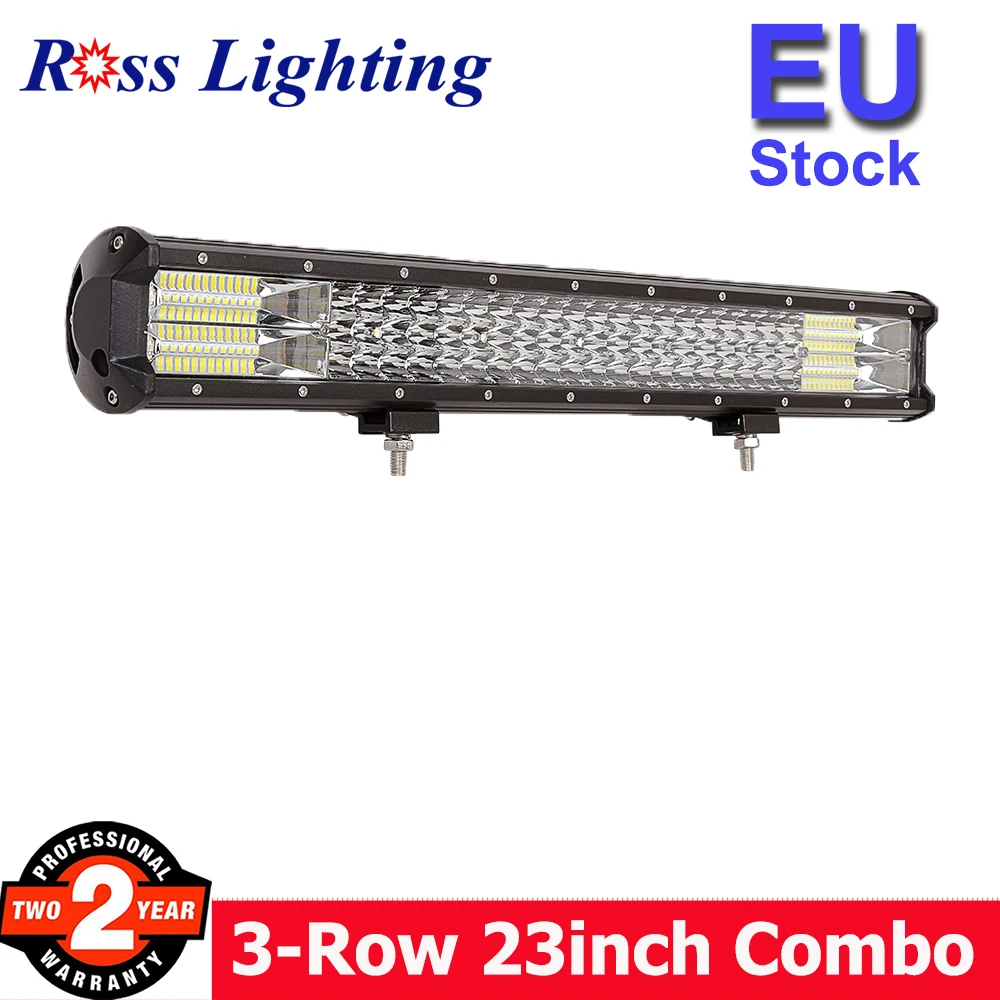 3Row внедорожный светодиодный светильник бар Гавайская гитара 23 дюймов 324w рабочий