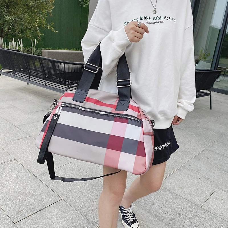 

YILIAN Newly designed Oxford cloth travelling bag fashion large capacity one shoulder leisure sports fitness cross