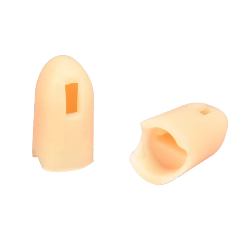 

10Pcs/Set Practice Hand Finger CoverSilicone Replacement Nail Fingers Fake Hand Replacement Finger Parts Nail Art Tool 2 Colors