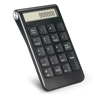 2 in 1 2 4g wireless numeric keypad with lcd screen calculator for laptop pc computer for finance accounting finance