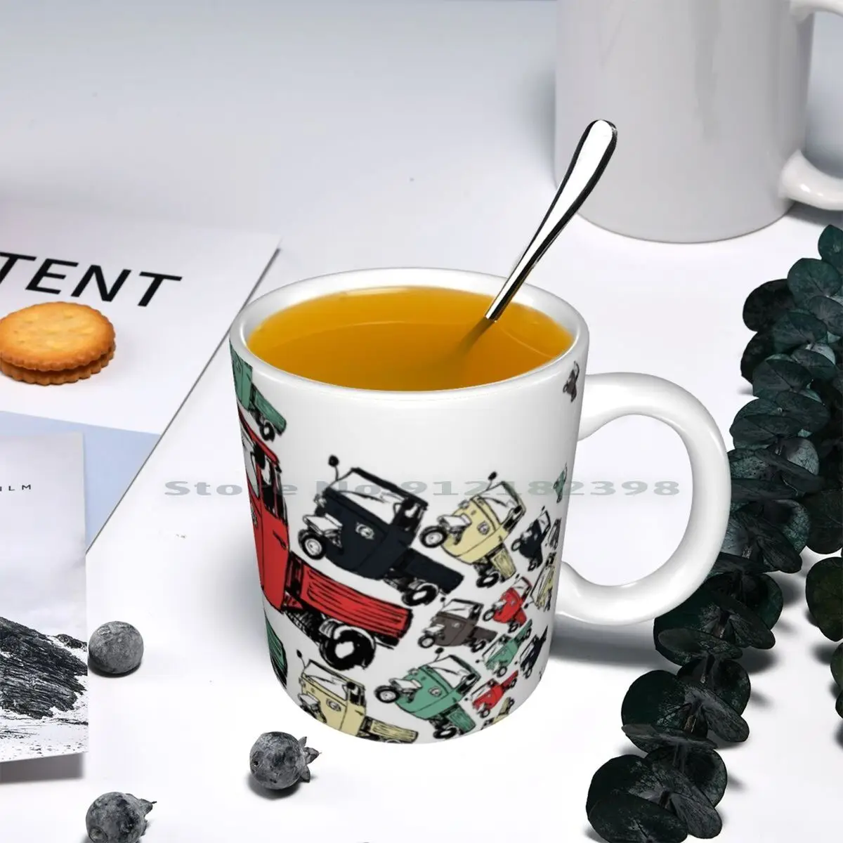 Керамические кружки Hive кофейные чашки Кружка для молока и чая скутер Ape Apecross Motor