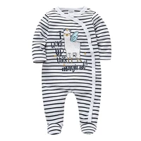 kids spring footies boutique onesies infant fashion jumpsuit boy girl cartoon clothing long sleeve outfit for newborn discharge