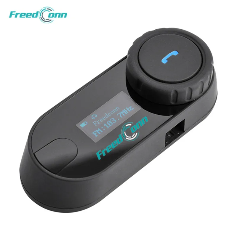 2 шт. FreedConn TCOM SC ЖК дисплей Экран 800 м Bluetooth мотоцикл шлем Стерео гарнитура FM радио