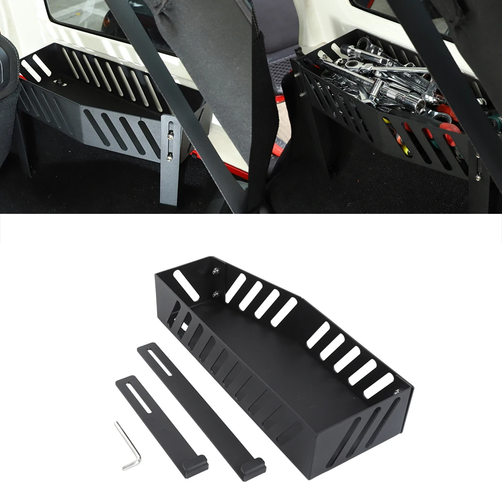 

for Jeep Wrangler JK 2007-2017 4-Doors Left Right Side Trunk Storage Tool Box Organizer Stowing Tidying Car Interior Accessories
