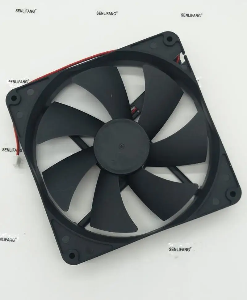 

Original For GP 14025 DC12V 0.50A 14CM 140*140*25MM HA1425H12B-Z 2 Lines Fan