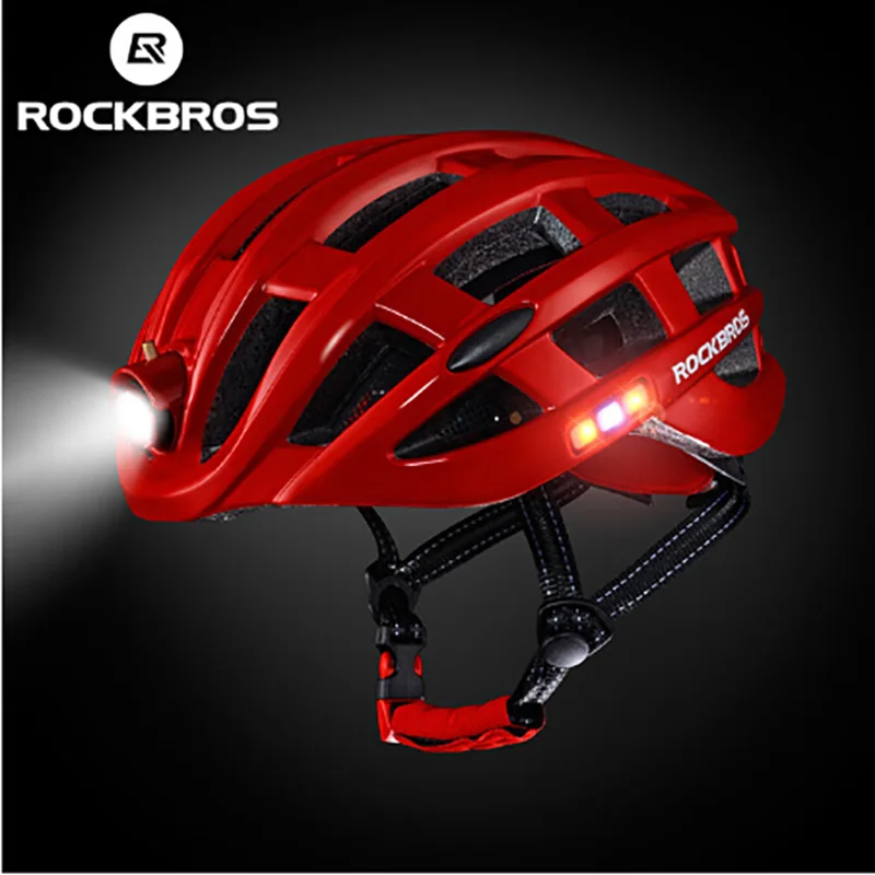 Велосипедный шлем светильник цельнолитый водонепроницаемый унисекс 57-62 см |