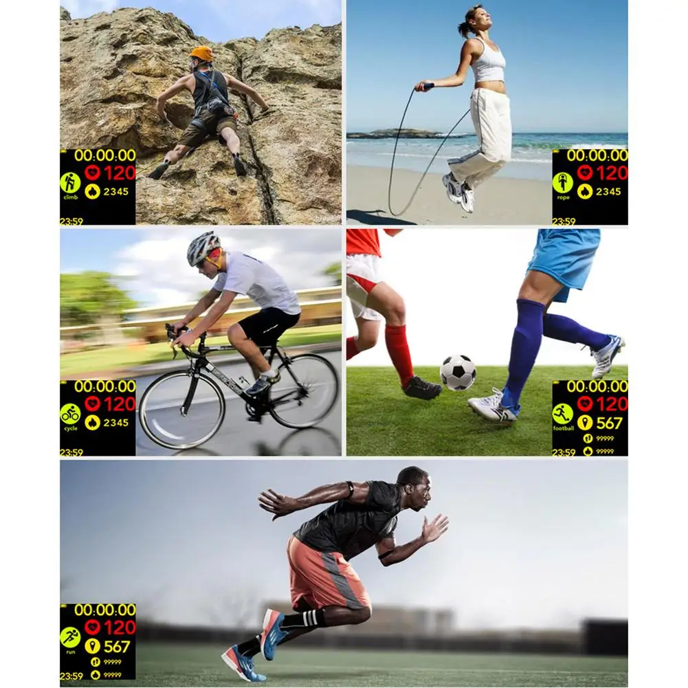 

New Bluetooth Smart Watch Men Women Heart Rate Monitor Blood Pressure Fitness Tracker Smartwatch Sport Watch For Ios Android