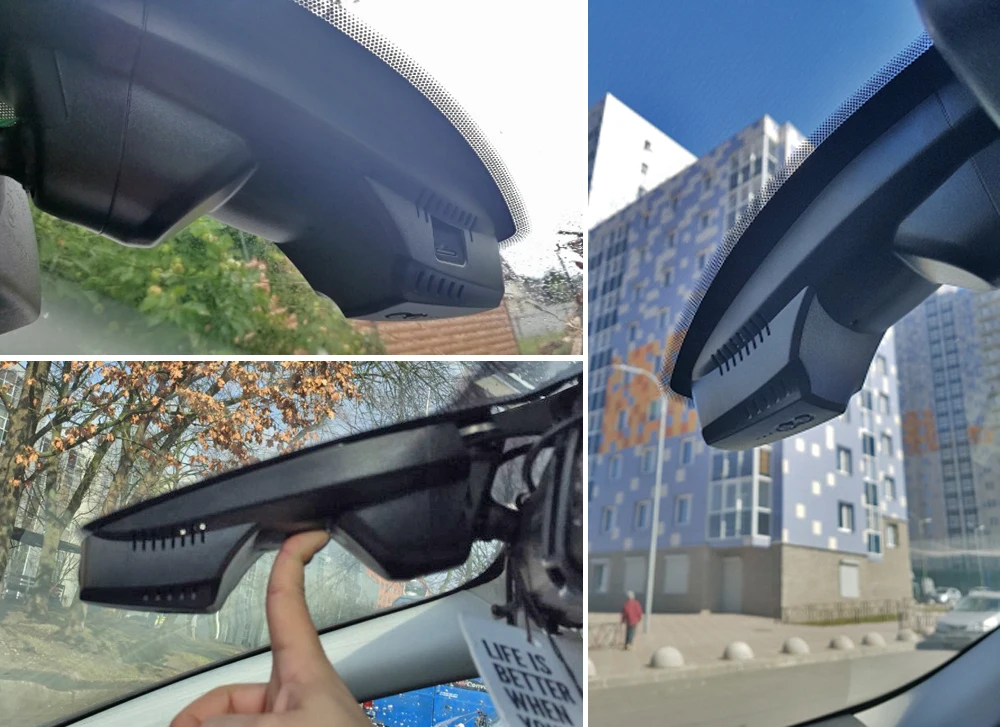 SINOSMART Novatek 96658 автомобильный Wifi DVR камера для Ford Kuga общая модель управление с помощью мобильного телефона ПРИЛОЖЕНИЕ SONY IMX 323