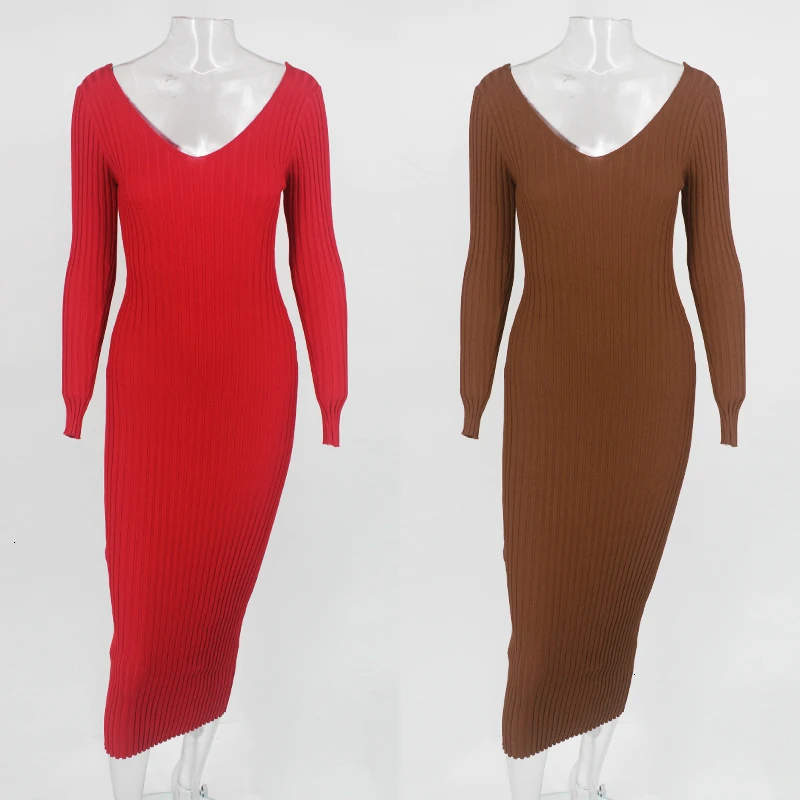 Женское трикотажное платье с длинным рукавом желтое облегающее открытыми