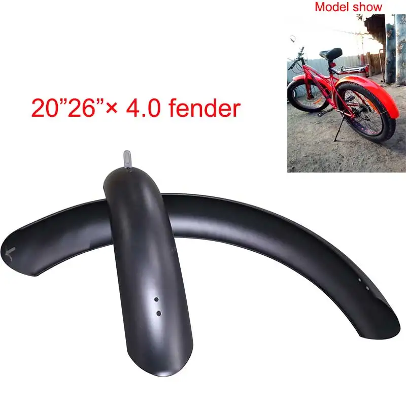 2" 20" x4.0 fat bike fender MTB дорожный велосипед fender высокопрочные велосипедные Брызговики Fat Bike АКСЕССУАРЫ
