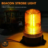 forklift truck 30 led beacon light strobe lamp hazard emergency flashing warning amber car led lights auto accessories