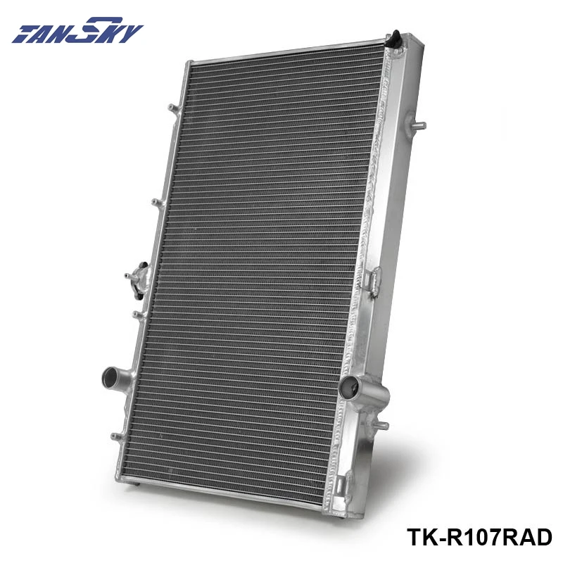 42 мм 2 рядный алюминиевый радиатор для Mitsubishi LANCER EVO 4 5 6 1997 1998 1999 2000 MT|radiator for