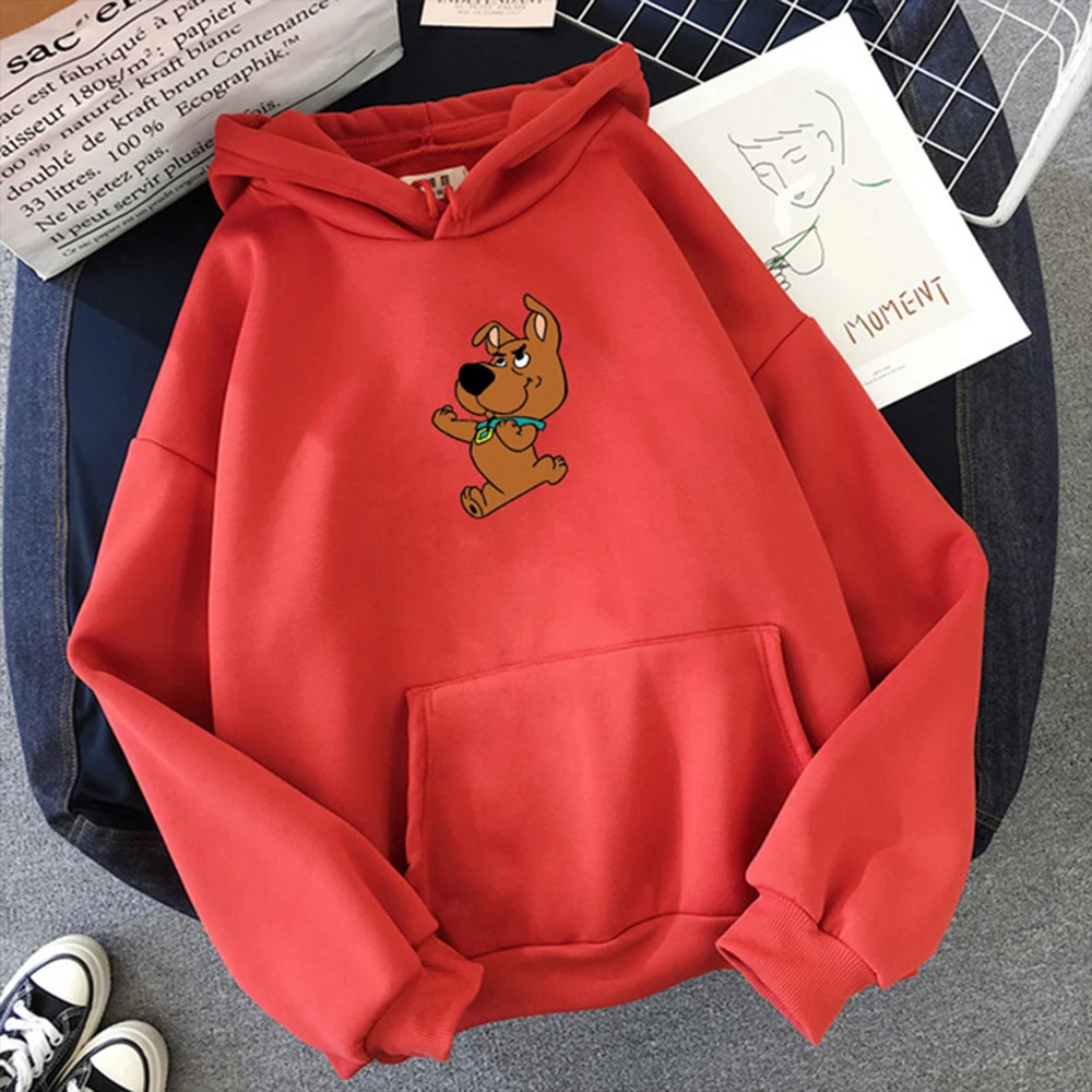 

Cute Dog Kawaii Sweatshirt Women Hoodies Autumn Cotton Full Sleeve Women Tops Hoody Sweet Casual Oversized Female Pullover 2020