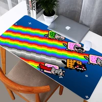mause pad gamer rug mouse mat anime mousepad cute deskmat keyboard gaming accessories desk protector table colorful cat deskpad