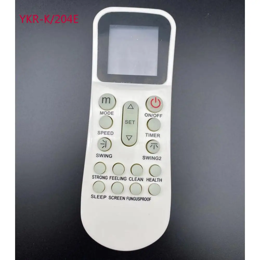 

AC Remote Control YKR-K/204E YKR-K 204E Yk-k/002e Ykr-k/001e YKR-K/002E For AUX / RODA (roeda) / BALLU / RDA air conditioner