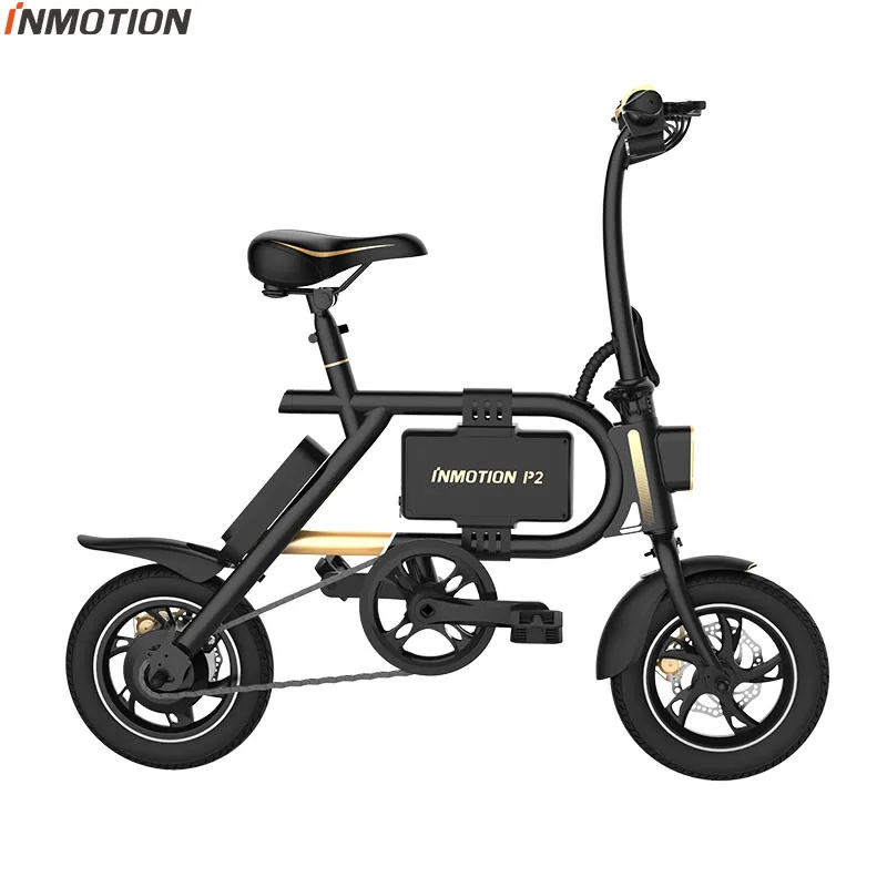 Оригинальный складной велосипед Inmotion P2F E 36 В 23 2 Ач/7 8 Ач аккумулятор 350 Вт 30 км/ч 12