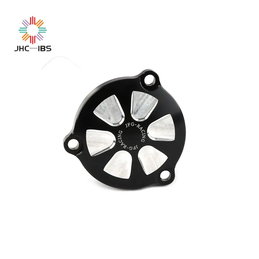 Мотоцикл с ЧПУ алюминиевая Черная передняя крышка ступицы колеса Защитная