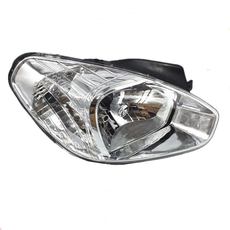 Налобный фонарь для Hyundai Accent 06 10 галогеновый налобный в сборе с желтыми белыми