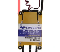 fvt hv120a brushless esc for 5 12s opto high voltage fixed wing aircraft model remote control toys accessories
