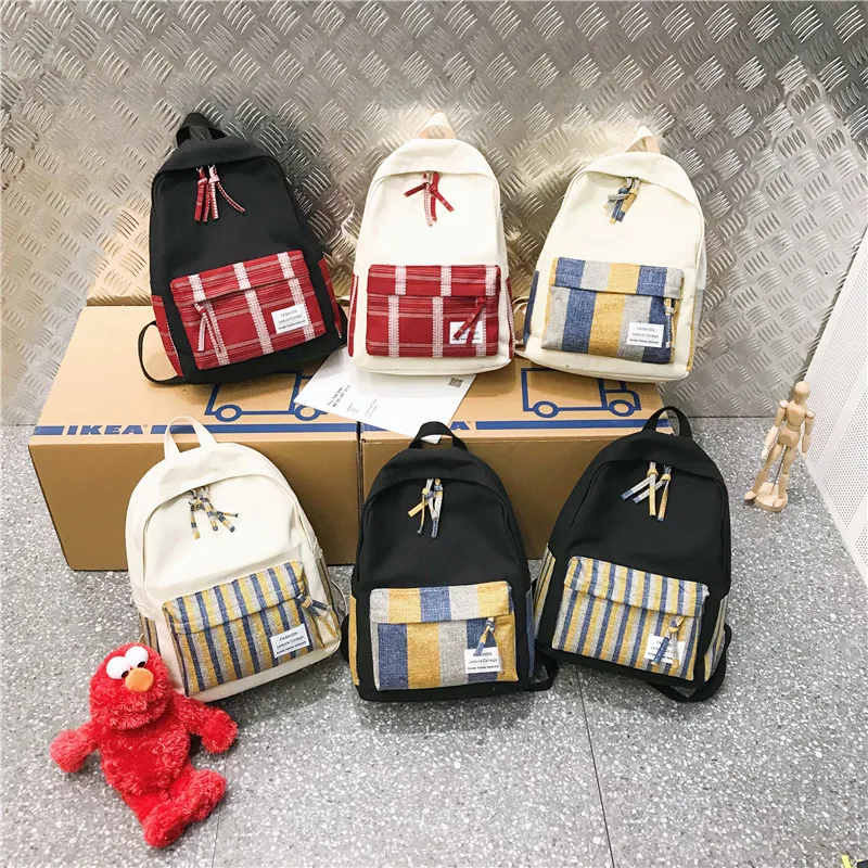 

JULYCCINO Large Capacity Bags Women Canvas School backpack Travel Bag for Teenage Girl Bagpack Rucksack Ladies Sac A Dos Mochila