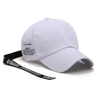 new fashion long straps baseball caps for men hats for women adjustable letter snapback caps unisex trucker hat casquette homme