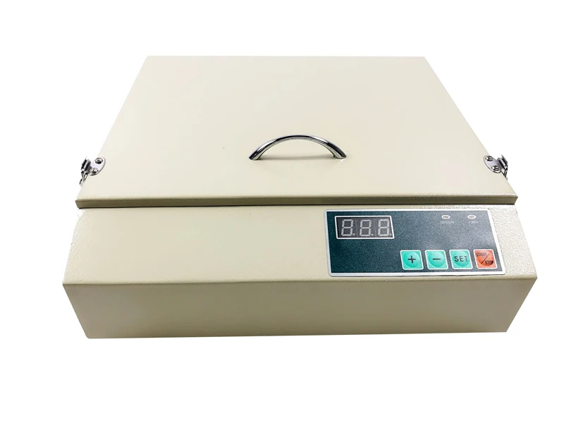 TechTongda мини 10," X8.3" горячее тиснение& Pad Priting Точный Цифровой Дисплей Ящик УФ-экспозиция блок отверждения