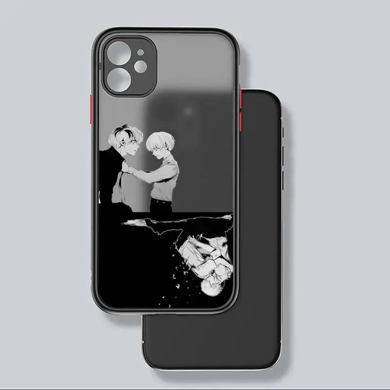 

Tokyo Ghoul Japan anime Suave Phone Case matte transparent For iphone 7 8 11 12 plus mini x xs xr pro max cover
