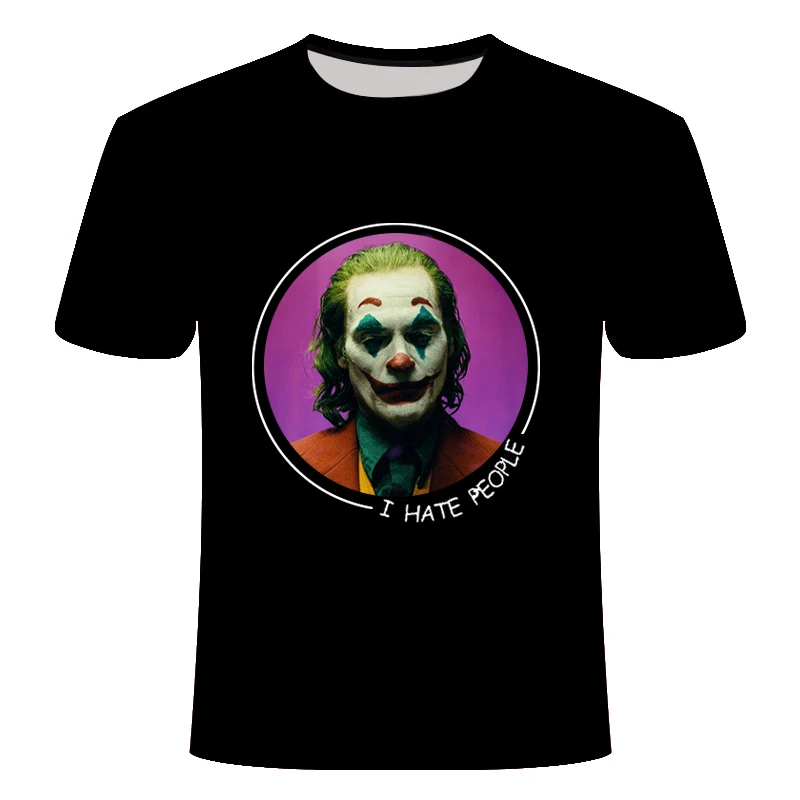 3D футболка с рисунком фильма клоун возвращенный дух 2 летняя мужская забавным