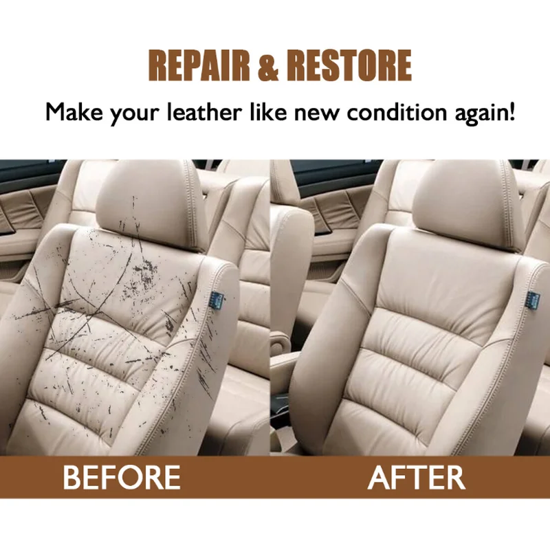 Leather Refurbishing Cleaner Repair Cream Advanced Gel Car Seat Home Complementary Color Paste | Автомобили и мотоциклы