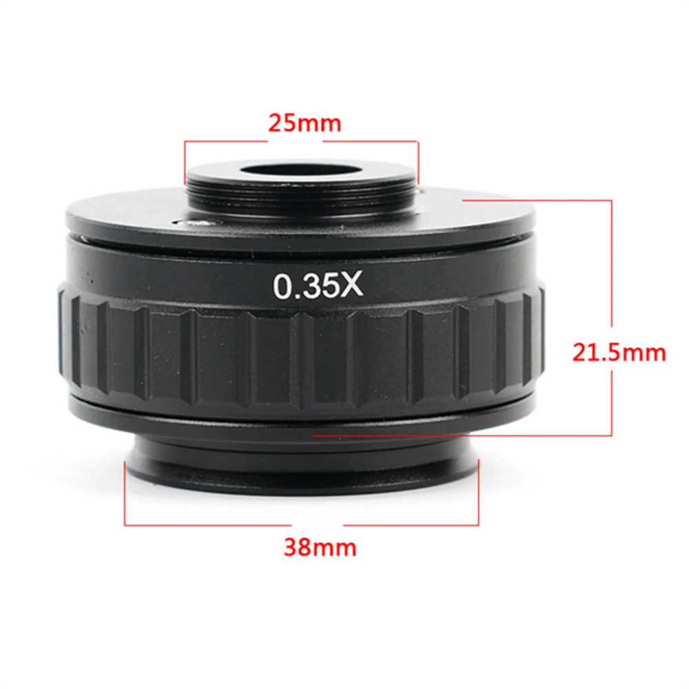 0.5X 1X 0.35X микроскоп C интерфейс регулируемый фокус Amscope SZM стерео микроскоп аксессуары