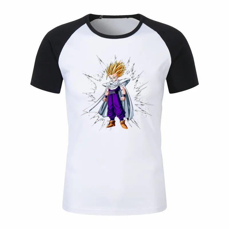 The Black Friday, футболка с принтом Dragon Ball, мужские футболки с графическим принтом, футболка, Повседневная футболка с коротким рукавом, Мужская Уличная одежда - Цвет: P1799C-black