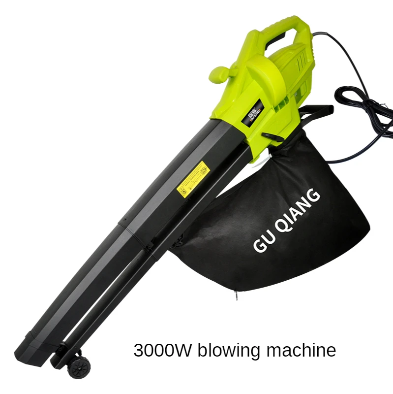 Electric Blower Tree Leaf Pulverizer Outdoor Garden Tools Blow Suction Machine High Power Blowing And Suction Machine 220V 3000W