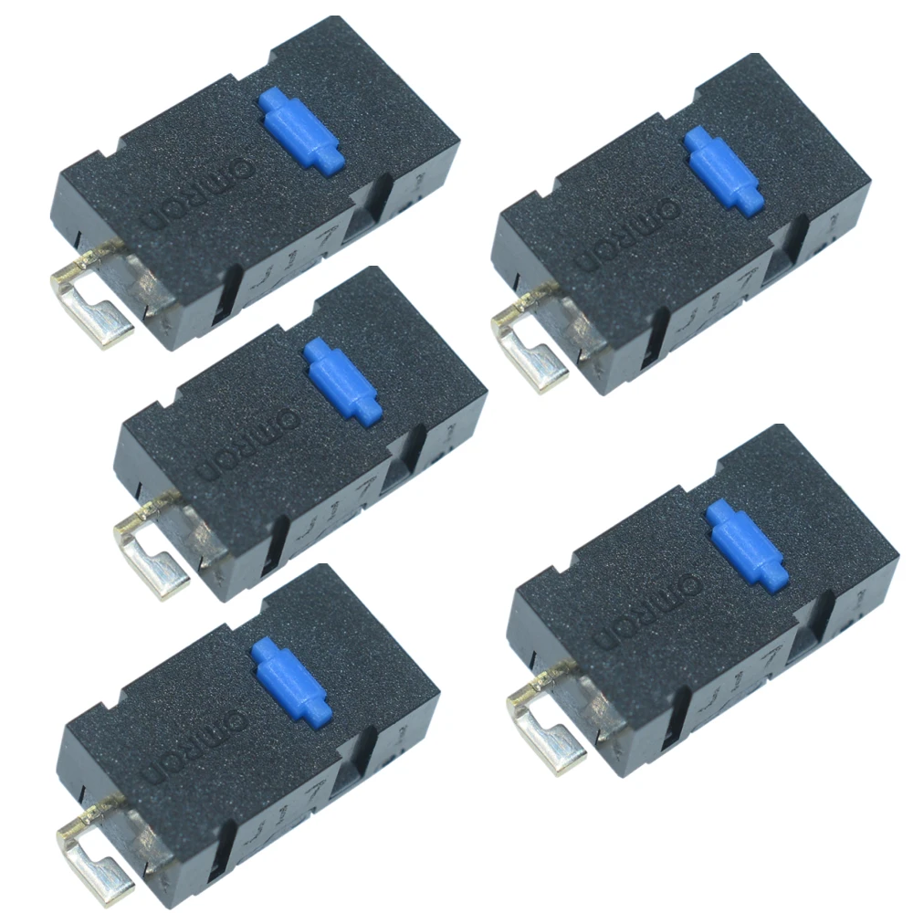 5 шт./компл. оригинальная мышь Omron микро переключатель кнопка мыши Синяя точка