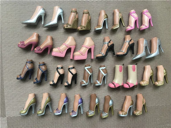 Оригинальные кукольные туфли brразы на высоком каблуке красочные пикантные