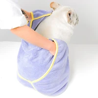 pet water absorbing towel dog bath towel water absorbing fast drying super fiber thickened pocket pet towel dog bath products