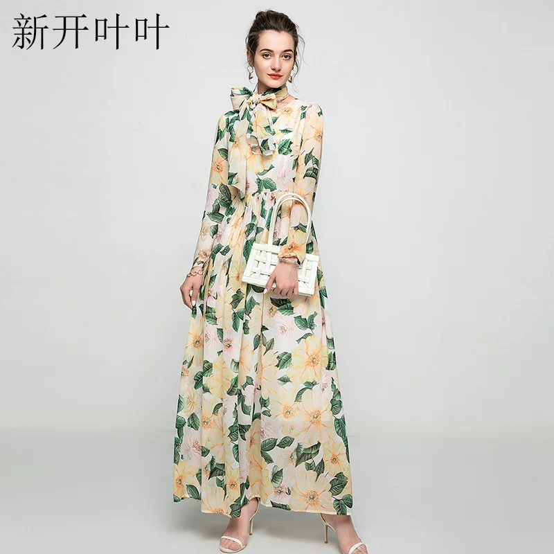 

Light Yellow Floral Summer Girls Dresses Women Long Casual Sexy Office Work Robe Femme Bohemian Dress Elegant Plus Size Fashion