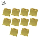 10 шт.лот золотой лист Съедобные золотые листы фольги для украшения торта маска для лица искусство ремесла Бумага для дома настоящая Золотая фольга позолота