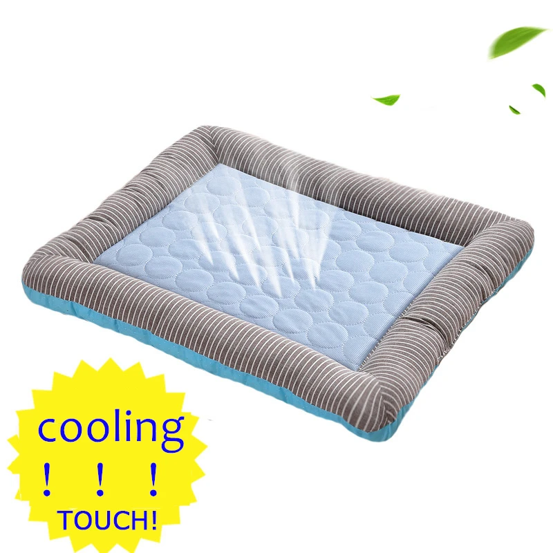 

Cooling Pet Dog Mat Summer Ice Pad Dog Sleeping Mats for Dogs Cats Pet Kennel Top Quality Cool Cold Silk Bed for Dog