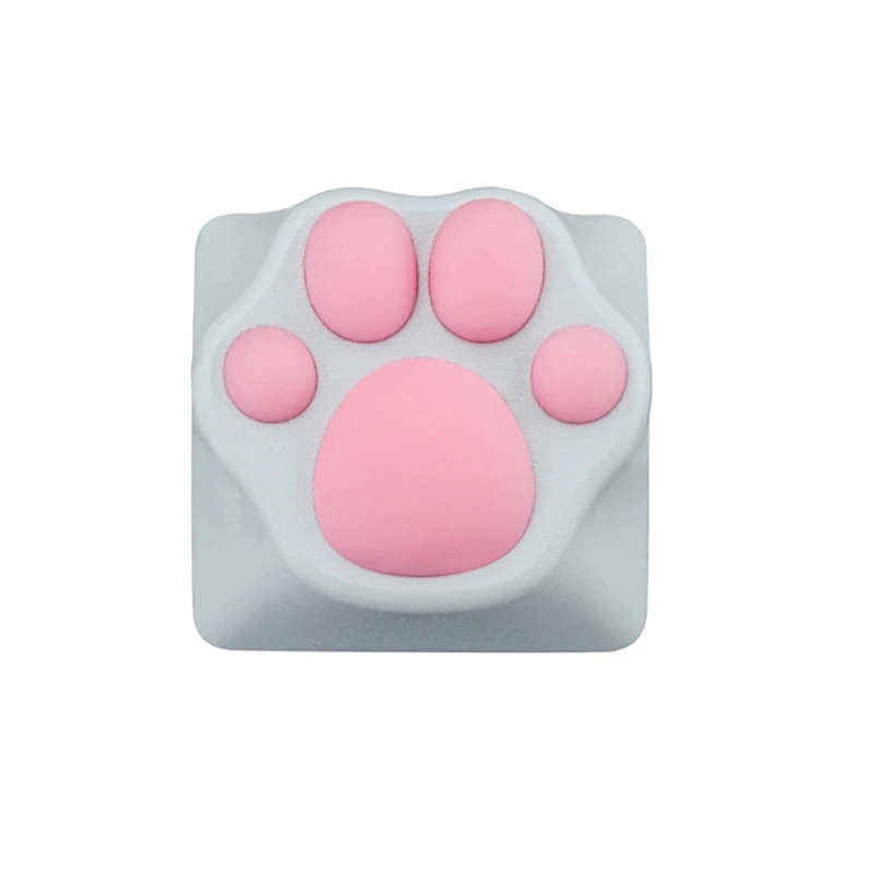 

Customized ABS Silicone Kitty Paw Artisan Paws Pad Keyboard keyCaps Cute Cap