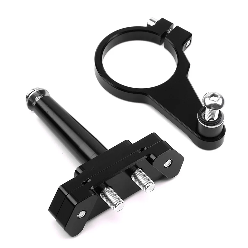 for Yamaha YZF R15 V3 2017-2019 Motorcycle Adjustable Steering Stabilizer Damper Bracket Mount Kit Base CNC Aluminum Accessories |