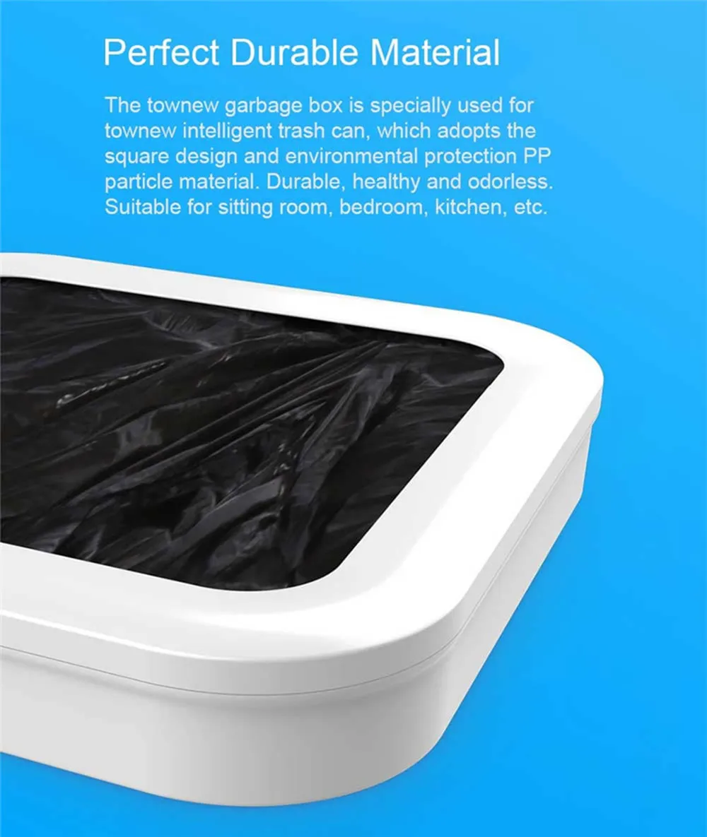 Original Xiaomi Townew T1 Smart Trash Can Accessories Gland Ring | Power Adapter Replacement Garbage Bags / Refill Rings Дом и сад
