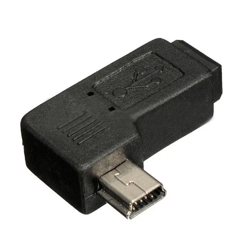 Мини USB Buchse Male auf Micro-USB Stecker 2 0 Женский Winkel адаптер 90 градусов ссылки | Компьютеры и